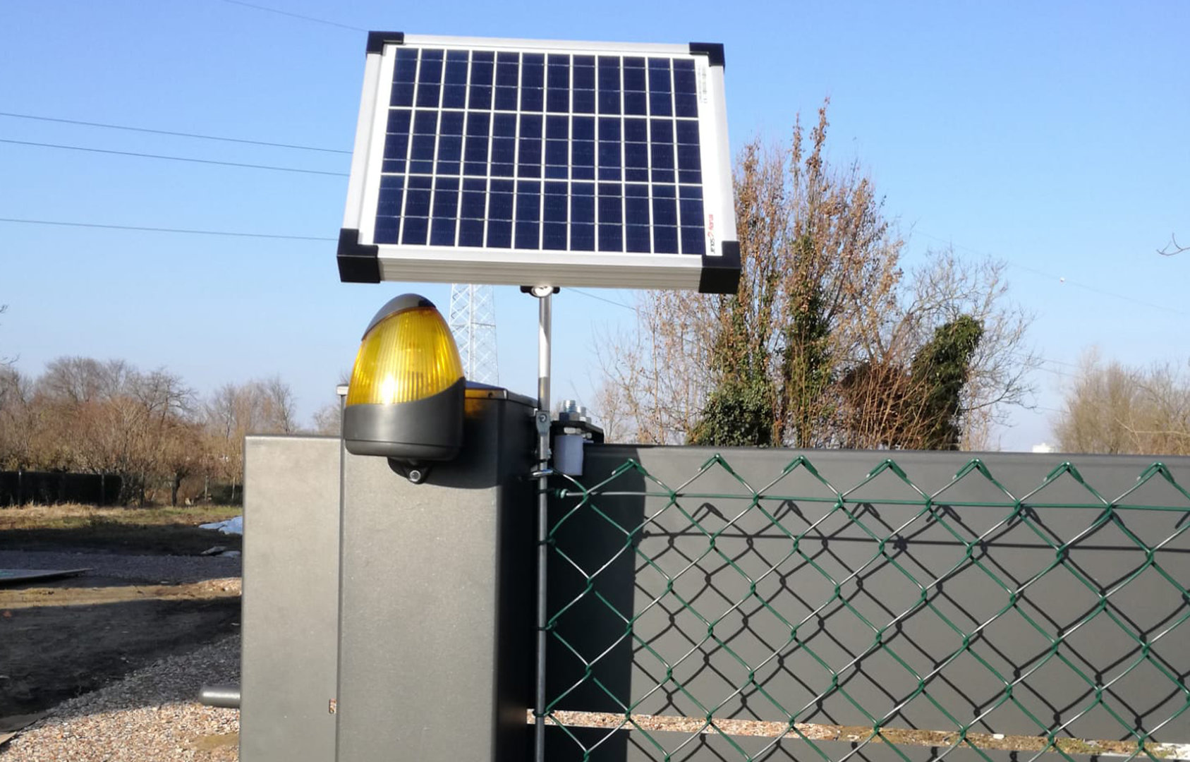 DUCATI SLIDE446 SOLAR 100% autonomous powered by solar panel 